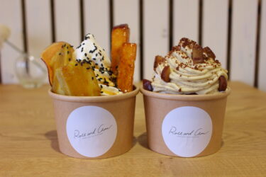 【ロール＆シュー】デサキ熊本菊陽店内！可愛いケーキ＆アイスが食べられる店